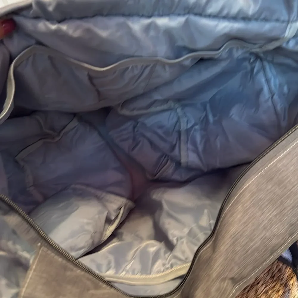 Yarwa Diaper Bag with Striped Handles - Excellent Condition